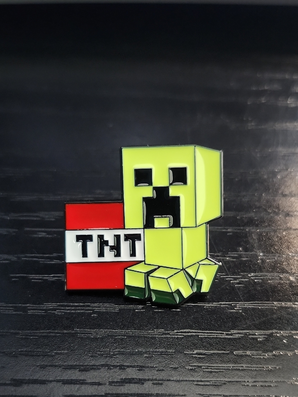 Minecraft Creeper Enamel Pin